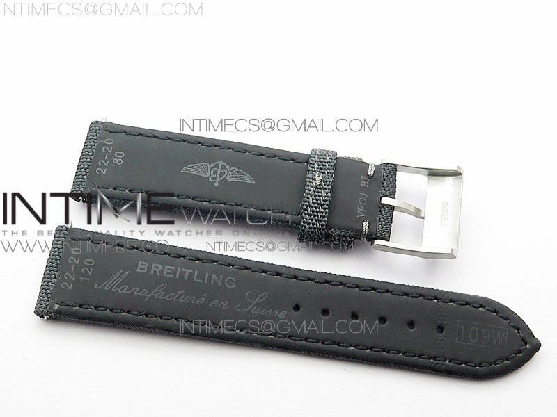 Avenger Bandit E1338310 Ti V9F 1:1 Best Edition Gray Dial on Gray Nylon Strap A7750