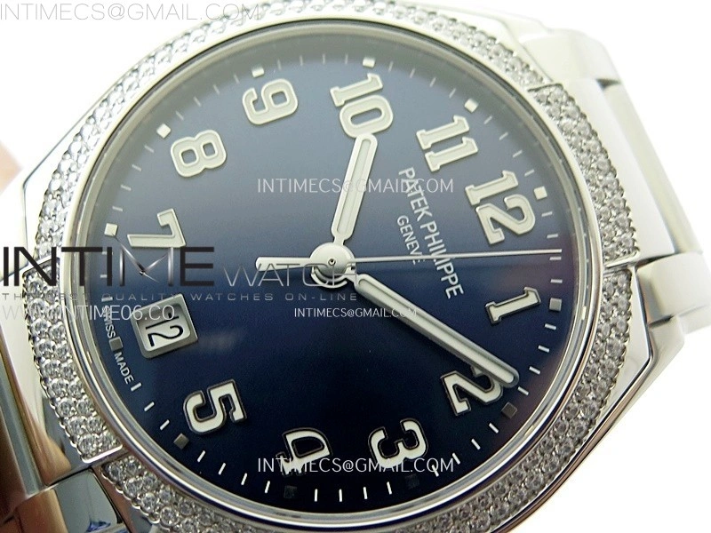 Twenty~4 7300 1200A SS PPF 1:1 Best Edition Blue Dial on SS Bracelet A324 Super Clone