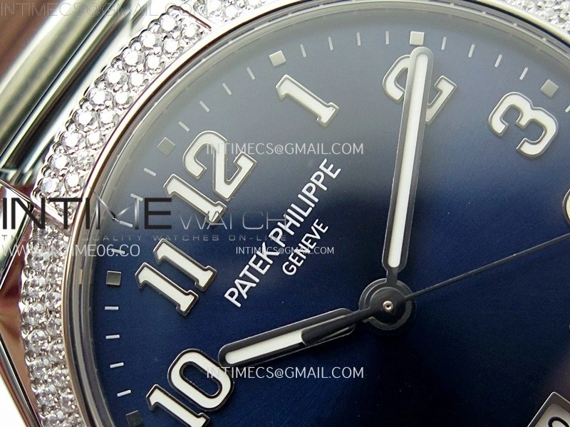 Twenty~4 7300 1200A SS PPF 1:1 Best Edition Blue Dial on SS Bracelet A324 Super Clone