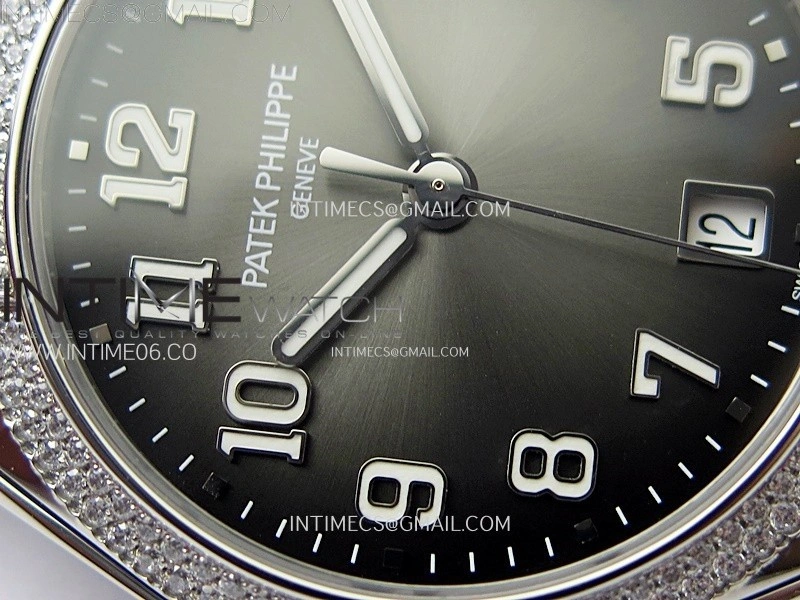 Twenty~4 7300 1200A SS PPF 1:1 Best Edition Gray Dial on SS Bracelet A324 Super Clone