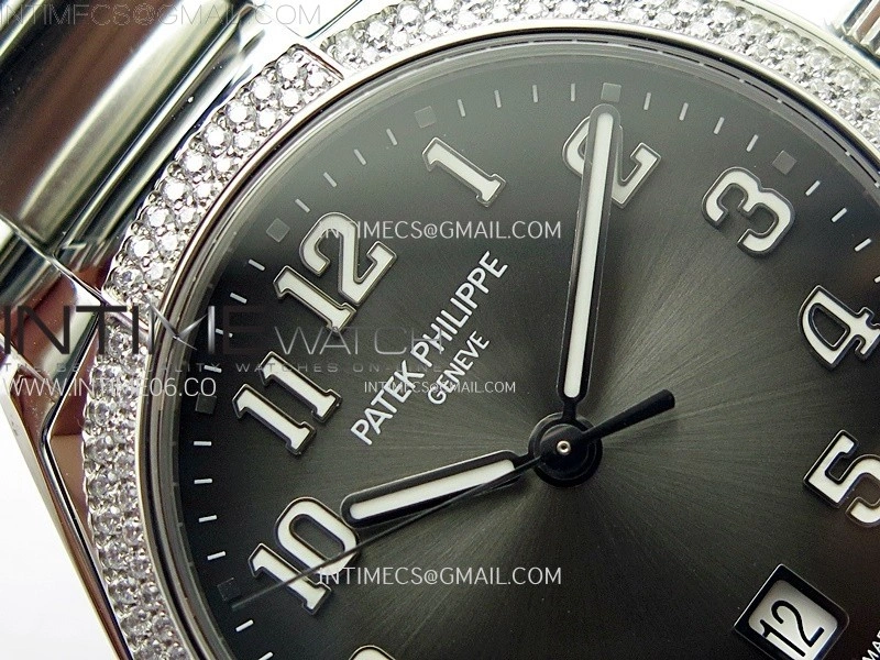 Twenty~4 7300 1200A SS PPF 1:1 Best Edition Gray Dial on SS Bracelet A324 Super Clone