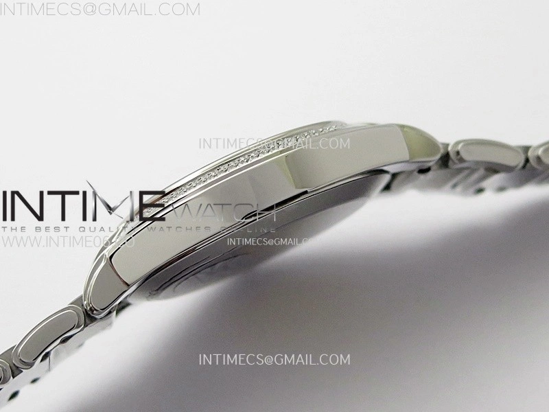 Twenty~4 7300 1200A SS PPF 1:1 Best Edition Gray Dial on SS Bracelet A324 Super Clone