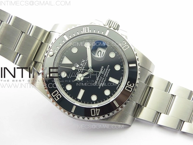 Submariner 116610 LN Black Ceramic King 1:1 Best Edition 904L SS Case and Bracelet VS3135