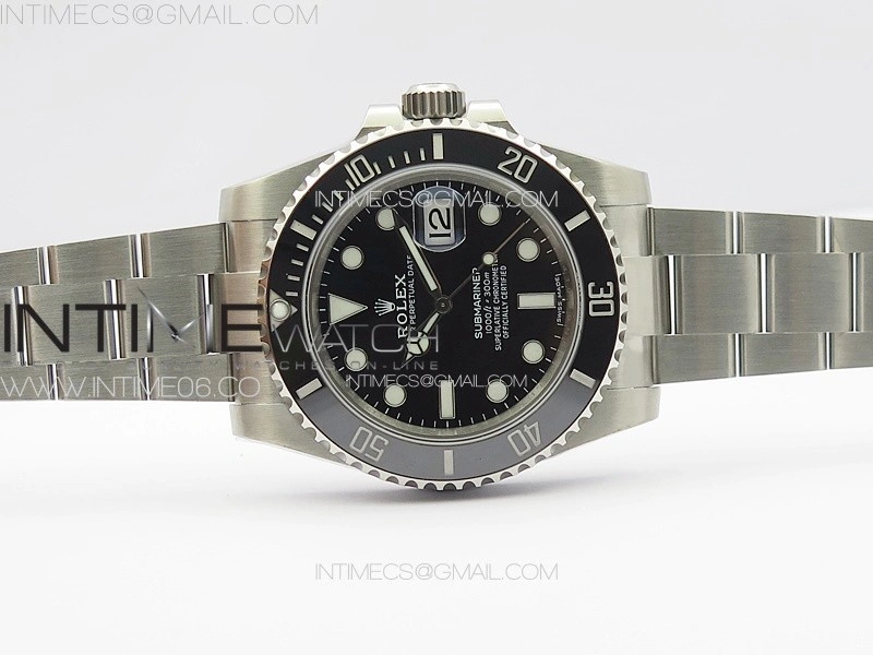 Submariner 116610 LN Black Ceramic King 1:1 Best Edition 904L SS Case and Bracelet VS3135