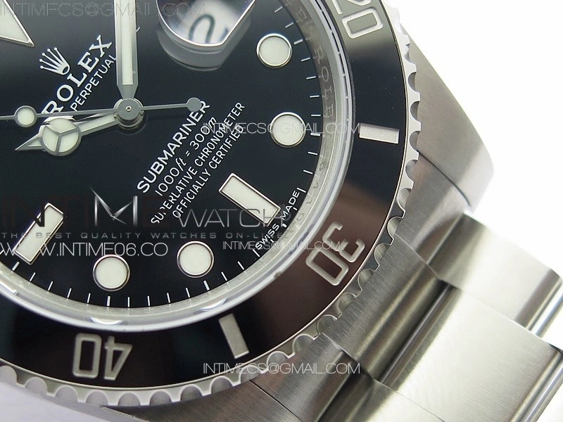 Submariner 116610 LN Black Ceramic King 1:1 Best Edition 904L SS Case and Bracelet VS3135