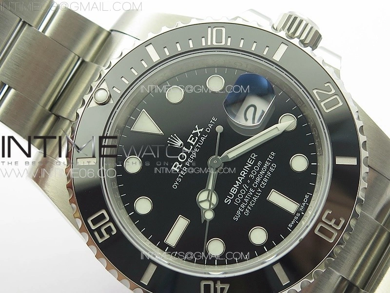 Submariner 116610 LN Black Ceramic King 1:1 Best Edition 904L SS Case and Bracelet VS3135