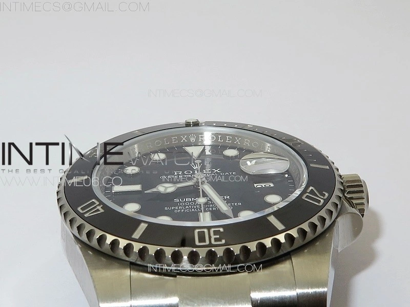 Submariner 116610 LN Black Ceramic King 1:1 Best Edition 904L SS Case and Bracelet VS3135