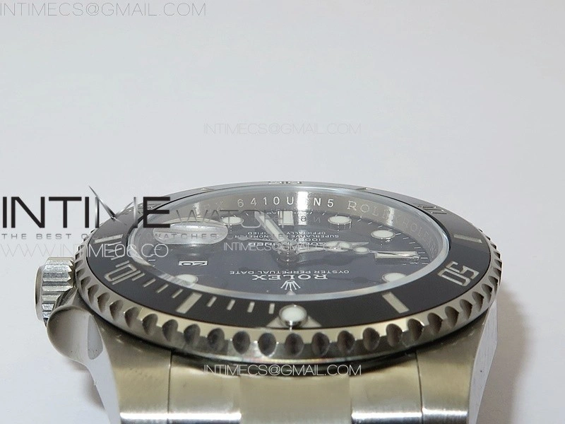 Submariner 116610 LN Black Ceramic King 1:1 Best Edition 904L SS Case and Bracelet VS3135