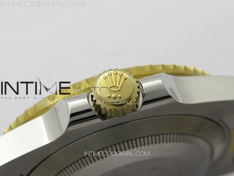 Submariner 116613LB 904L SS YG Case NTF 1:1 Best Edition Blue Dial On 904L Bracelet SA3135