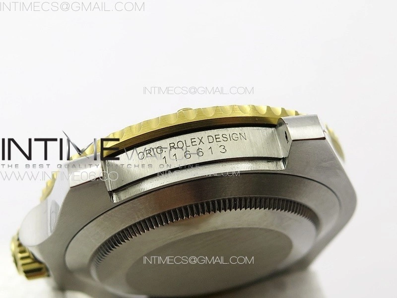 Submariner 116613LB 904L SS YG Case NTF 1:1 Best Edition Blue Dial On 904L Bracelet SA3135