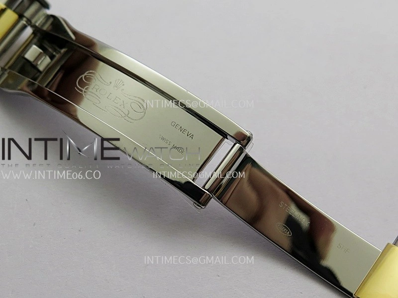 Submariner 116613LN 904L SS YG VF 1:1 Best Edition Black Dial On 904L SS YG Bracelet DD3135