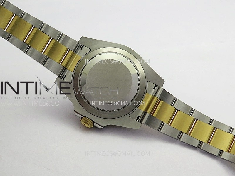 Submariner 116613LN 904L SS YG VF 1:1 Best Edition Black Dial On 904L SS YG Bracelet DD3135