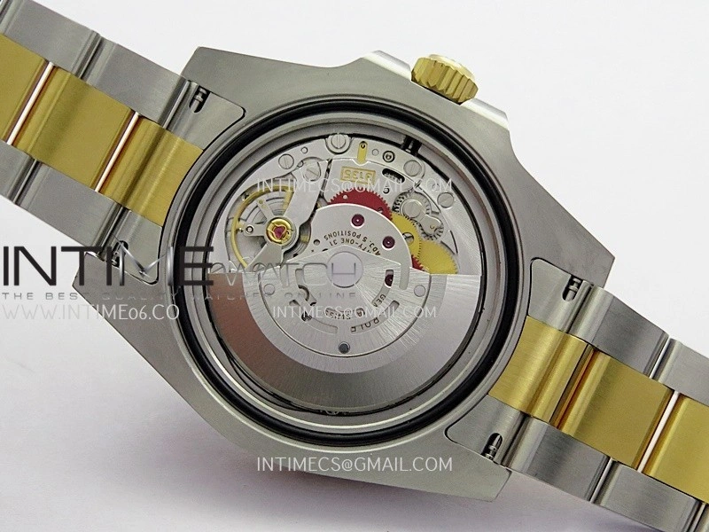 Submariner 116613LN 904L SS YG VF 1:1 Best Edition Black Dial On 904L SS YG Bracelet DD3135