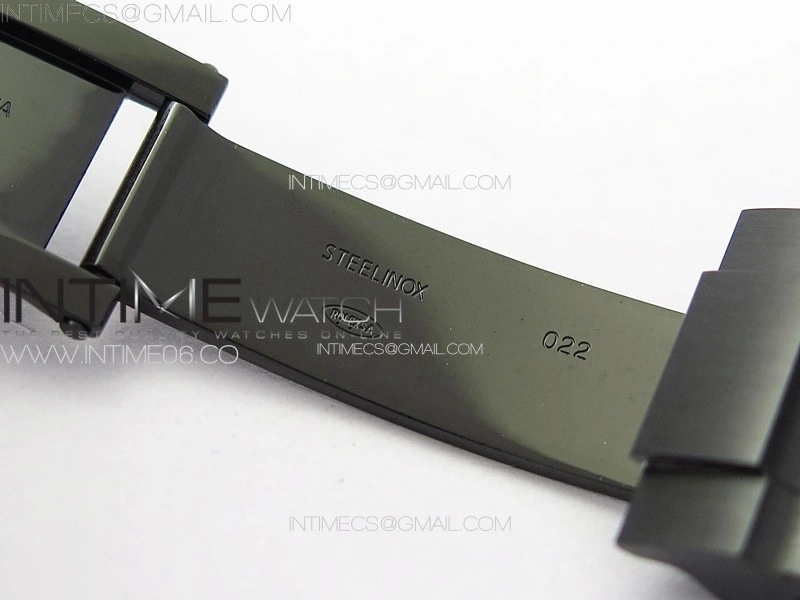Sea-Dweller 116660 Blaken DLC Black Inner BP Best Edition Black Dial on SS Bracelet A2824