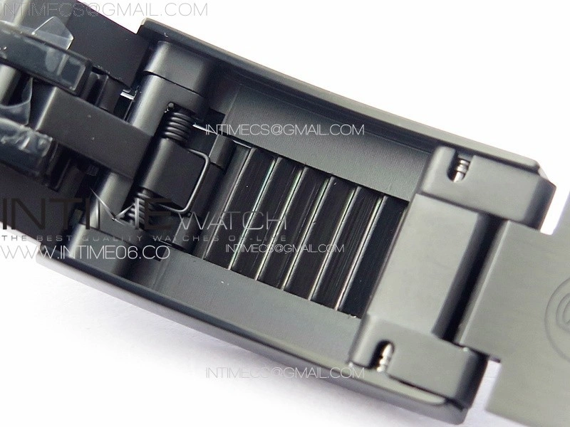 Sea-Dweller 116660 Blaken DLC Green Inner BP Best Edition Black Dial on SS Bracelet A2824