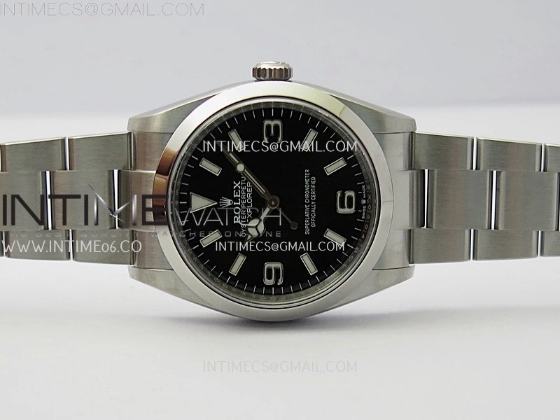 Explorer 124270 36mm 904L SS VSF 1:1 Best Edition Black Dial On 904L SS Bracelet VS3230