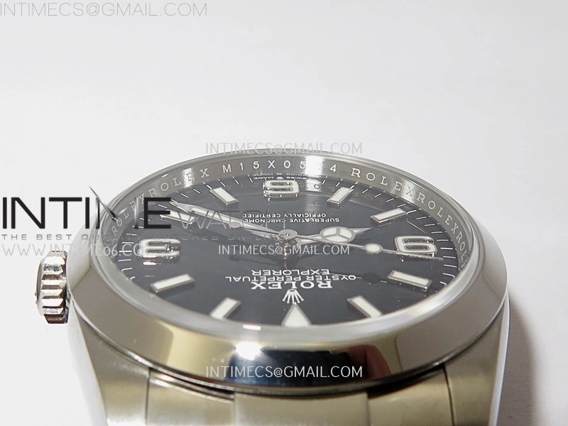 Explorer 124270 36mm 904L SS VSF 1:1 Best Edition Black Dial On 904L SS Bracelet VS3230
