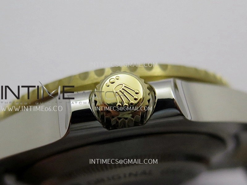 Sea-Dweller 126603 43mm 904L SS YG QF 1:1 Best Edition Black Dial On Oyster Bracelet SH3235