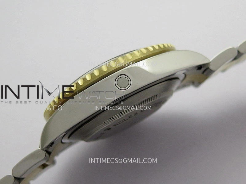Sea-Dweller 126603 43mm 904L SS YG QF 1:1 Best Edition Black Dial On Oyster Bracelet SH3235