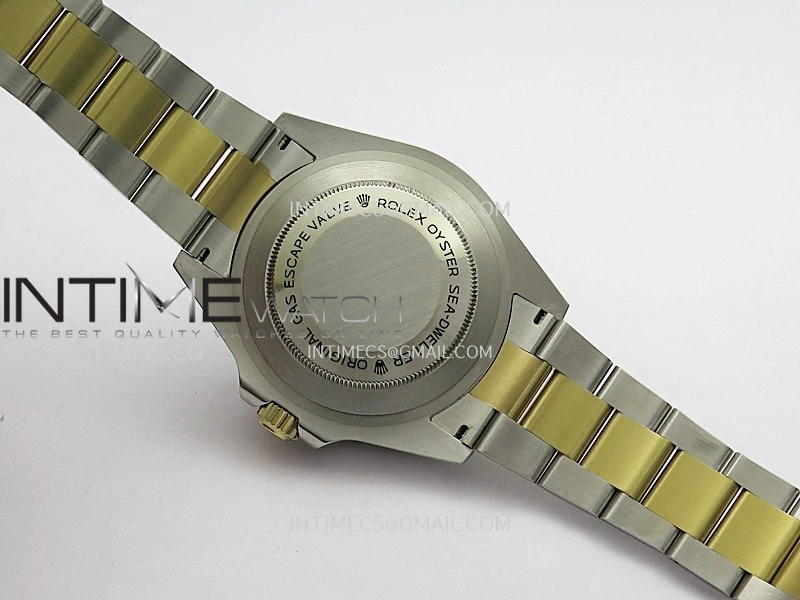 Sea-Dweller 126603 43mm 904L SS YG QF 1:1 Best Edition Black Dial On Oyster Bracelet SH3235