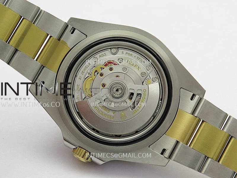 Sea-Dweller 126603 43mm 904L SS YG QF 1:1 Best Edition Black Dial On Oyster Bracelet SH3235
