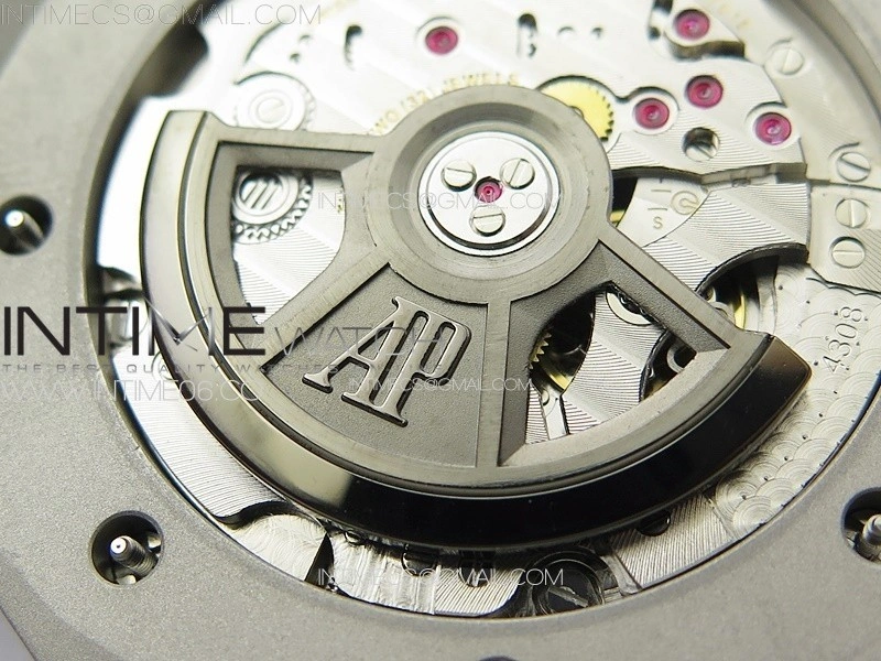 Royal Oak Offshore Diver 15720 Ceramic Bezel ZF 1:1 Best Edition Black Dial on Black Rubber Strap A4308