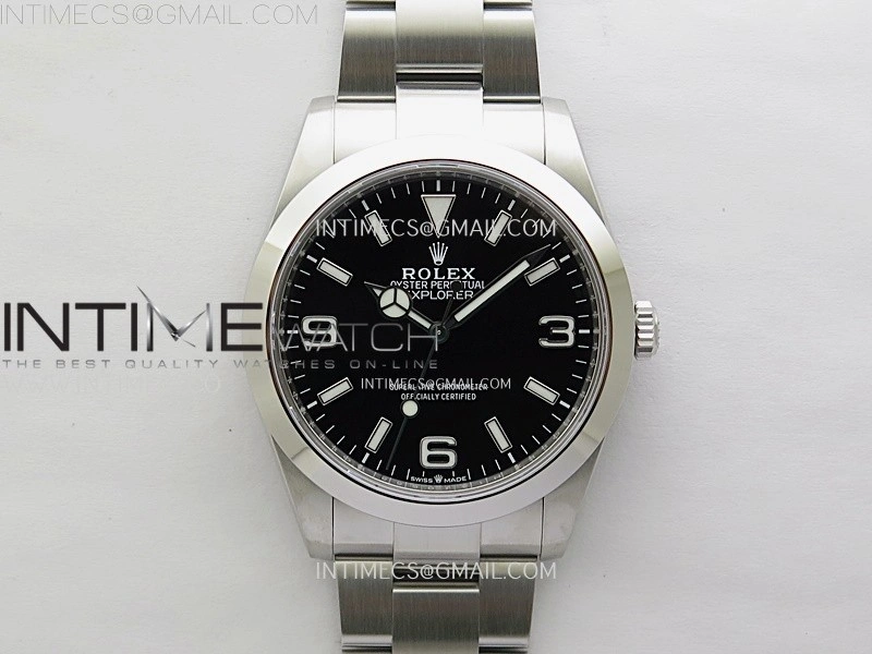 Explorer 224270 40mm 904L SS VSF 1:1 Best Edition Black Dial on 904L SS Bracelet VS3230