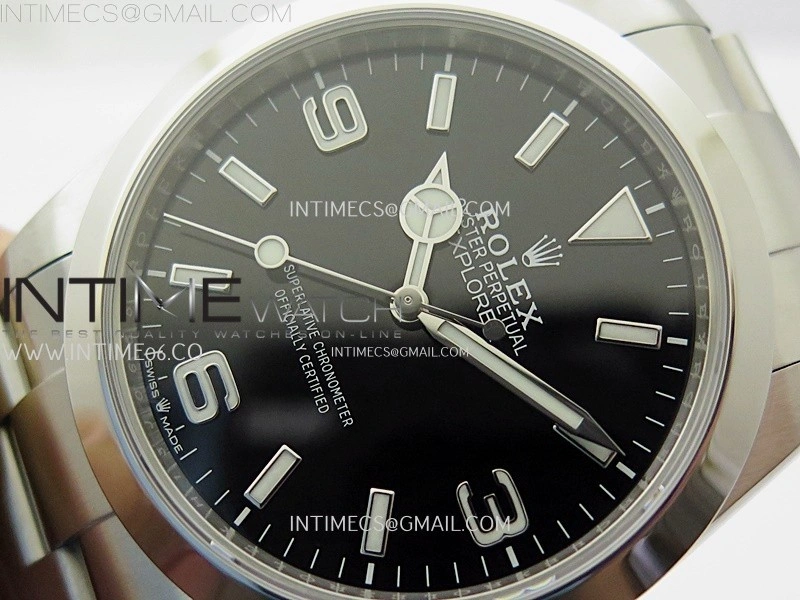 Explorer 224270 40mm 904L SS VSF 1:1 Best Edition Black Dial on 904L SS Bracelet VS3230