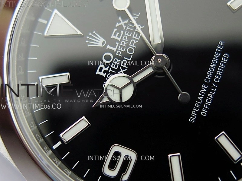 Explorer 224270 40mm 904L SS VSF 1:1 Best Edition Black Dial on 904L SS Bracelet VS3230