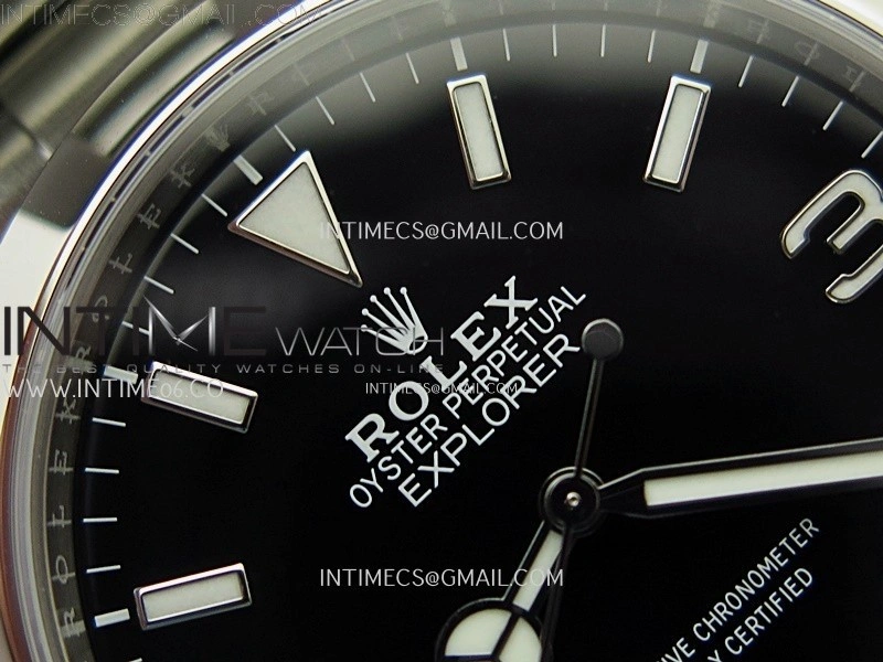 Explorer 224270 40mm 904L SS VSF 1:1 Best Edition Black Dial on 904L SS Bracelet VS3230