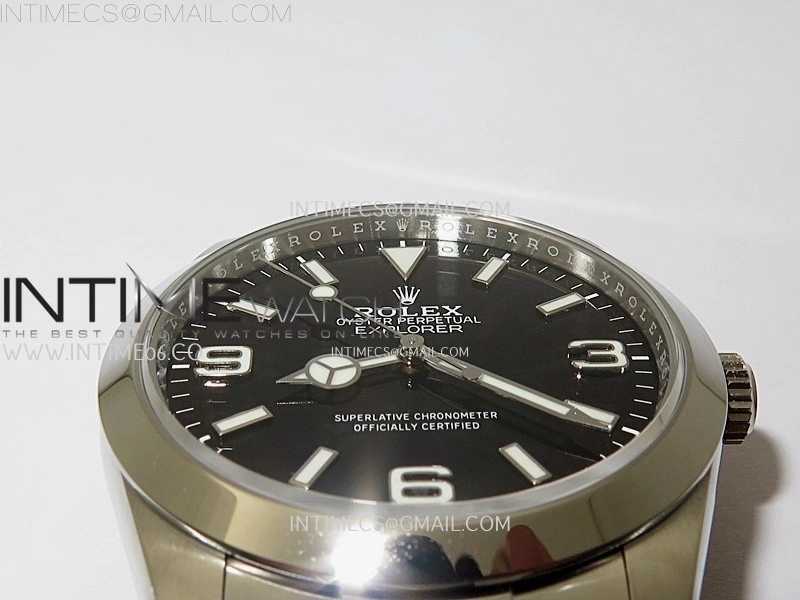 Explorer 224270 40mm 904L SS VSF 1:1 Best Edition Black Dial on 904L SS Bracelet VS3230