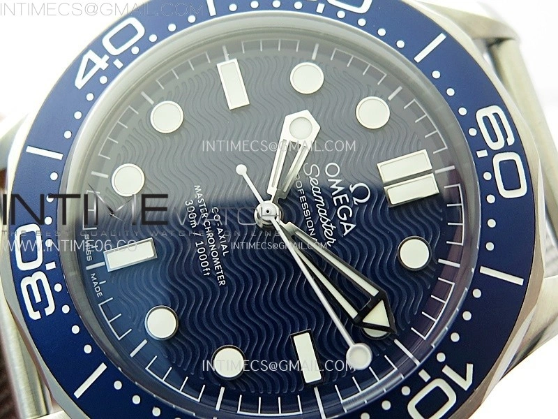 Seamaster 300M 42mm James Bond 60th anniversary VSF Best Edition on Mesh Bracelet A8806