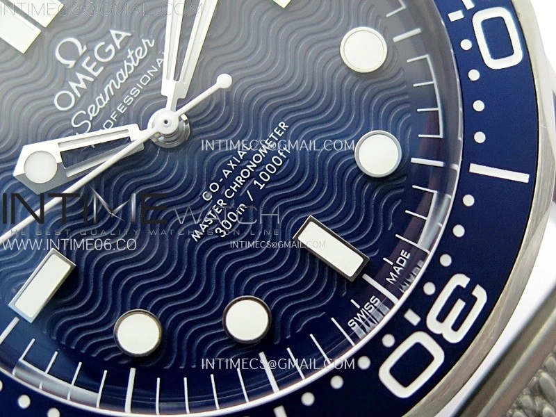 Seamaster 300M 42mm James Bond 60th anniversary VSF Best Edition on Mesh Bracelet A8806