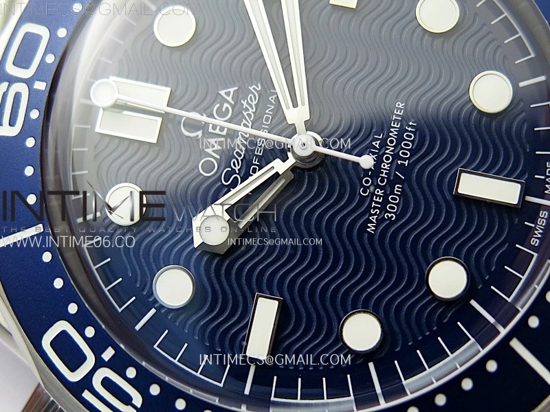 Seamaster 300M 42mm James Bond 60th anniversary VSF Best Edition on Mesh Bracelet A8806