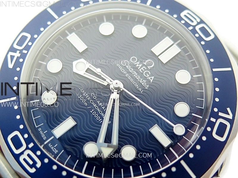 Seamaster 300M 42mm James Bond 60th anniversary VSF Best Edition on Mesh Bracelet A8806