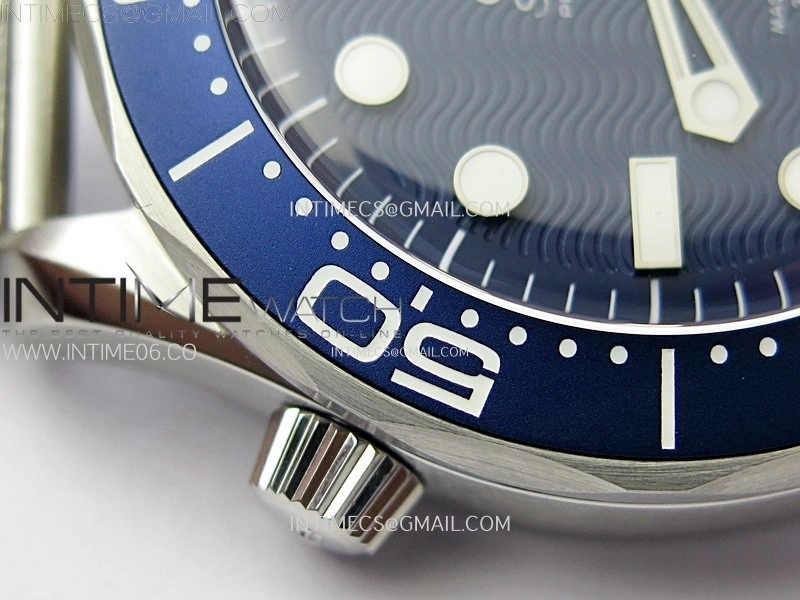 Seamaster 300M 42mm James Bond 60th anniversary VSF Best Edition on Mesh Bracelet A8806