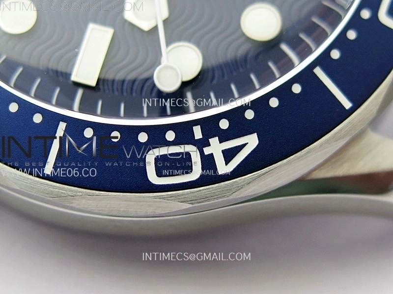Seamaster 300M 42mm James Bond 60th anniversary VSF Best Edition on Mesh Bracelet A8806