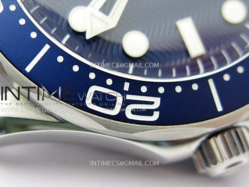 Seamaster 300M 42mm James Bond 60th anniversary VSF Best Edition on Mesh Bracelet A8806