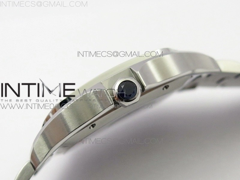 Santos de Cartier 40mm 2018 BVF 1:1 Best Edition Blue Dial on SS SmartLinks Bracelet MIYOTA 9015