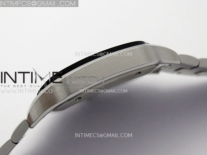 Santos de Cartier 40mm 2018 BVF 1:1 Best Edition Gray Dial on SS SmartLinks Bracelet MIYOTA 9015
