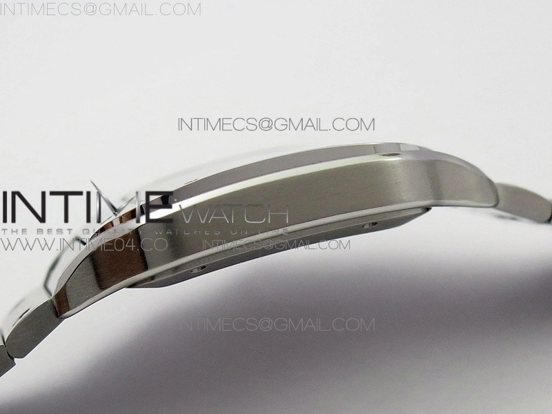 Santos de Cartier 40mm 2018 GF 1:1 Best Edition White Dial on SS SmartLinks Bracelet MIYOTA 9015