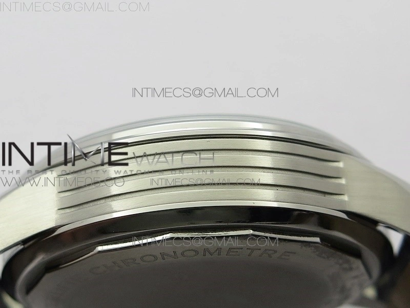Premier A13315351 SS 42mm BLS 1:1 Best Edition Black Dial on Black Leather Strap A7750