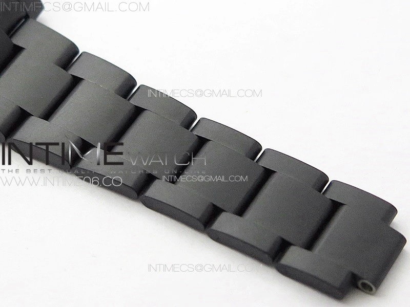Submariner DIW DLC Sandblasted VSF 1:1 Best Edition Black Blue Dial on DLC Bracelet VS3135