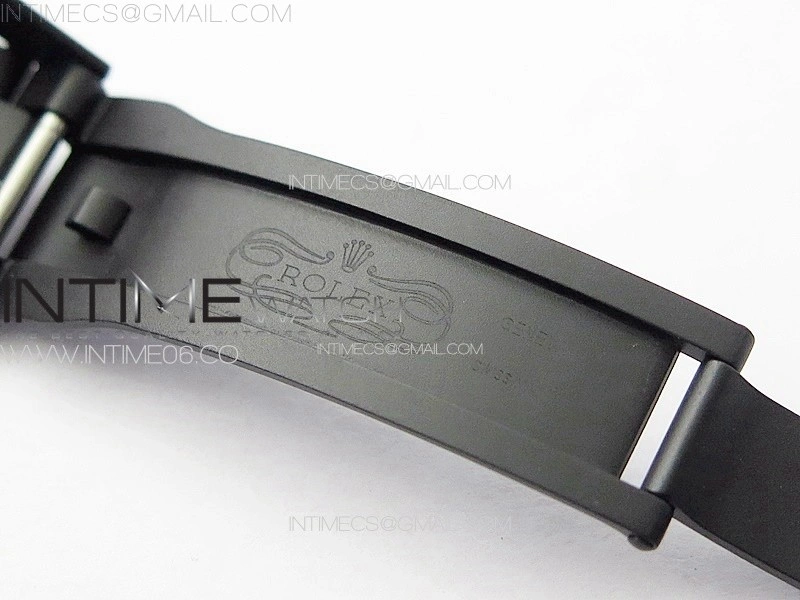 Submariner DIW DLC Sandblasted VSF 1:1 Best Edition Black Blue Dial on DLC Bracelet VS3135