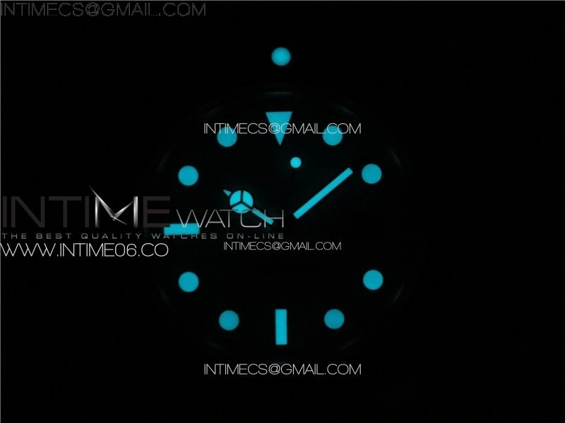 Submariner DIW DLC Sandblasted VSF 1:1 Best Edition Black Blue Dial on DLC Bracelet VS3135