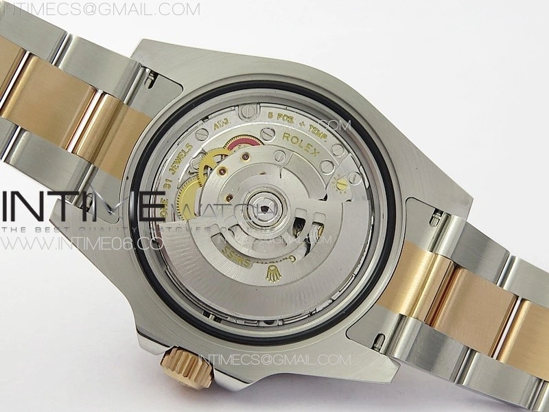 GMT-Master II 126711CHNR 904L RG GMF 1:1 Best Edition Black Dial on 904L RG Bracelet VR3285