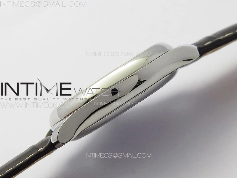 Master Power Reserve SS APSF 1:1 Best Edition White Dial on Brown Leather Strap AL602