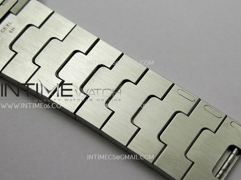 Santos de Cartier Skeleton SS YG MLF Skeleton Dial On SS YG SmartLink Bracelet Super Clone 9611MC