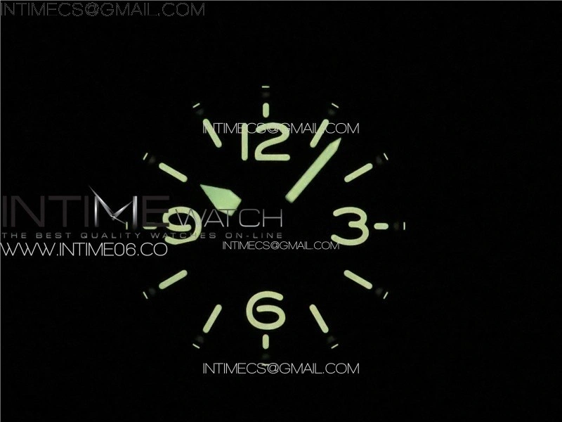 BR 03-92 Real Ceramic 1:1 Best Edition Black Dial RG Markers on Orange Leather Strap MIYOTA 9015