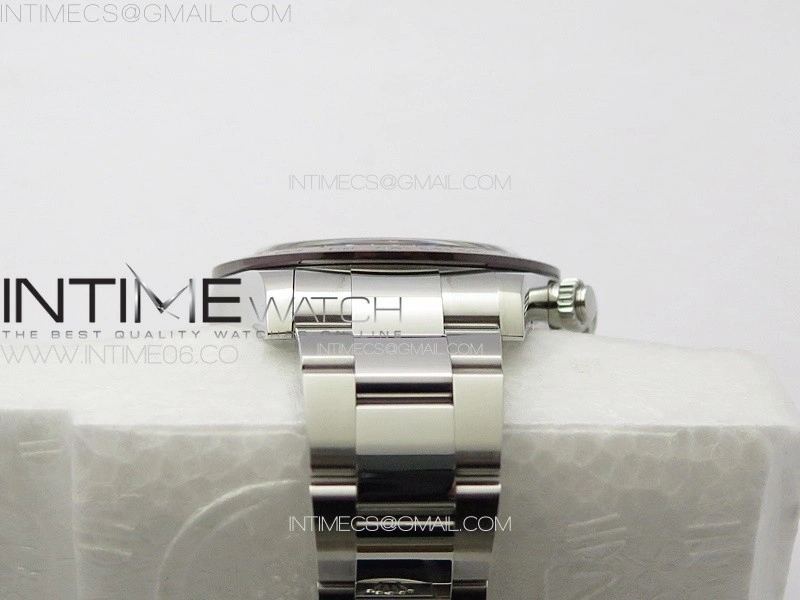 Daytona 116506 Brown Ceramic BTF 1:1 Best Edition Ice Blue Dial Crystal Marker on SS Bracelet SA4130 V2